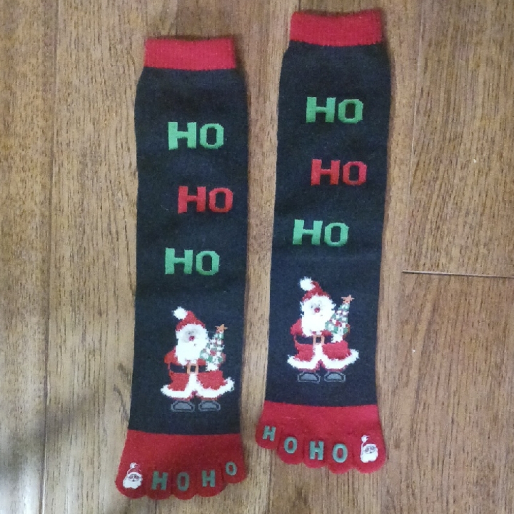 Christmas Toe Socks
